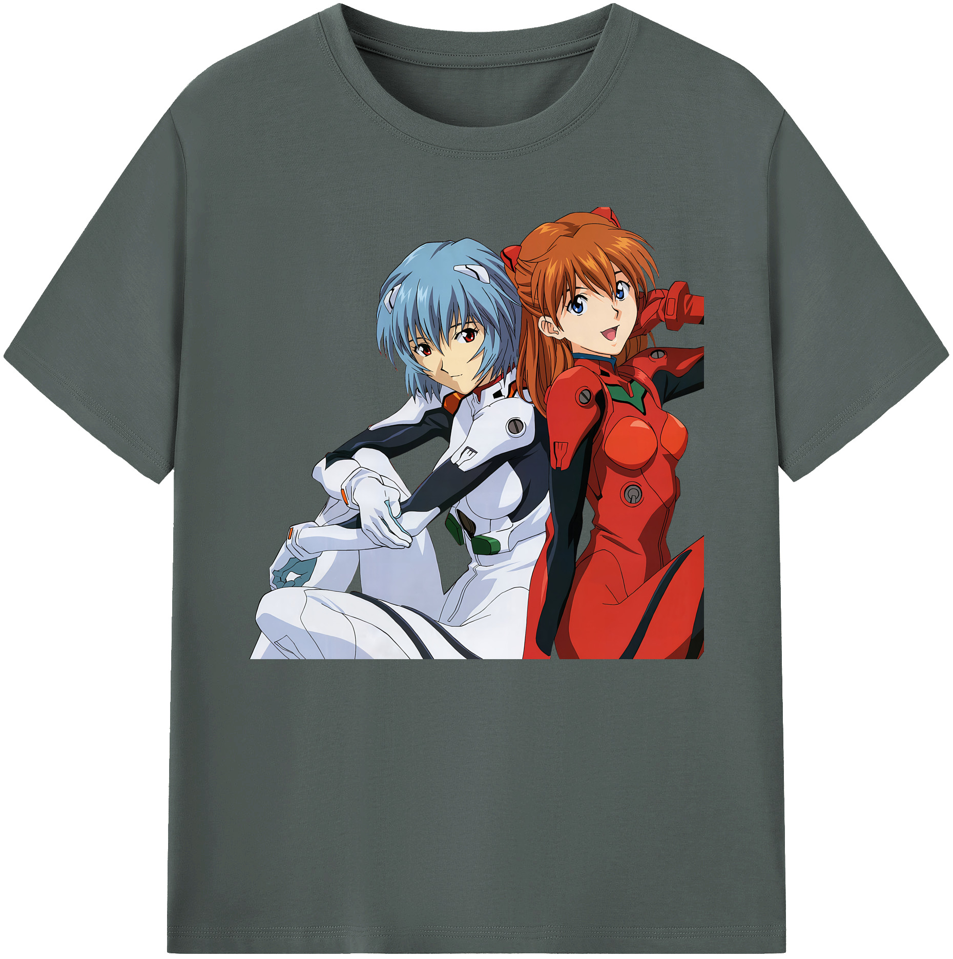 （画像用） EVA 新世紀エヴァンゲリオン 綿100％ メンズ半袖Tシャツ｜肌触りやわらか＆通気性